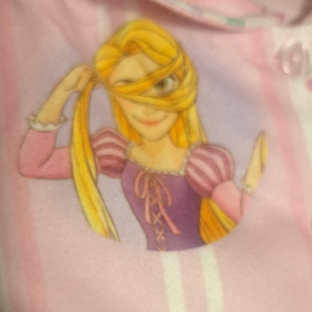 NWT Disney Pink Princess Kids Pajama Set - Picture 6 of 7